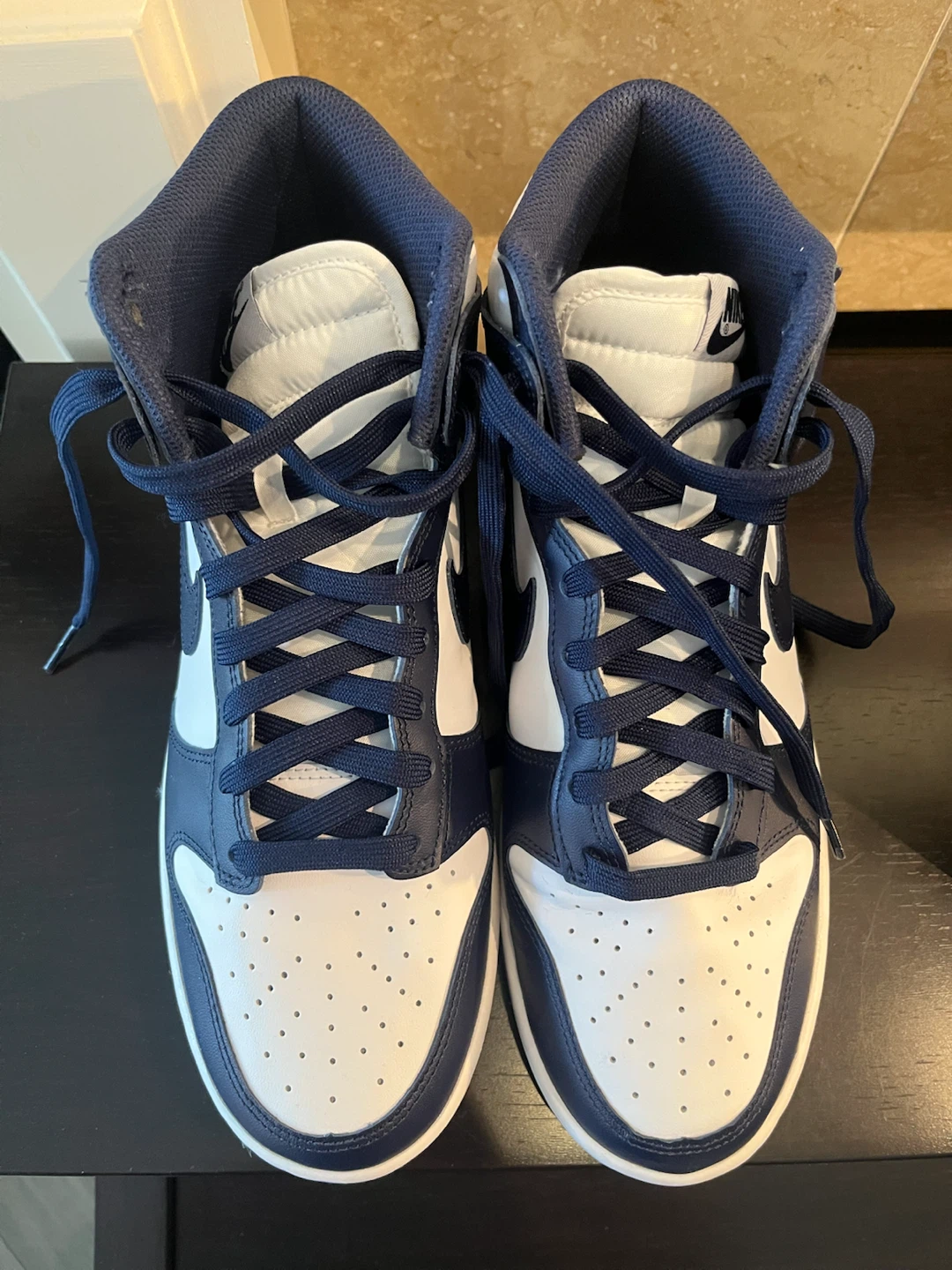 Nike Dunk High Championship Navy - photo 2
