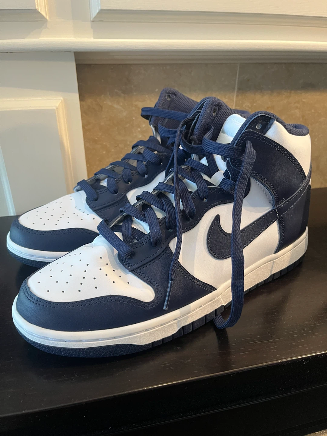 Nike Dunk High Championship Navy - photo 3