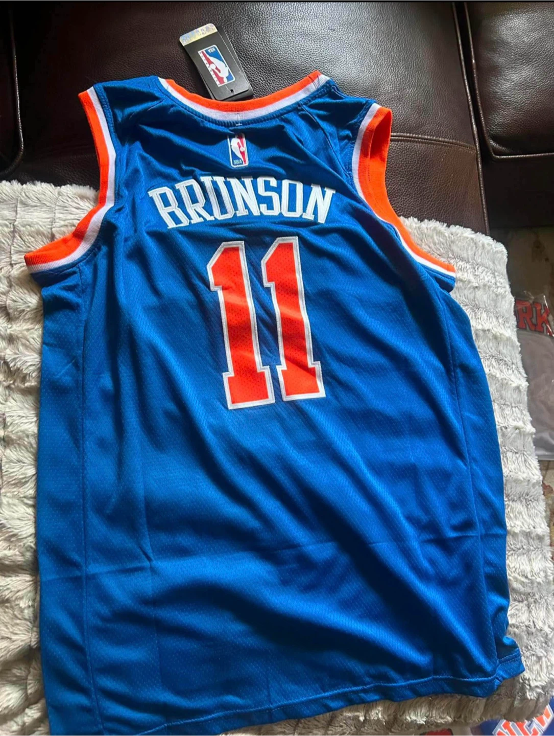 New York Knicks Jalen Brunson #11 Jersey - photo 2