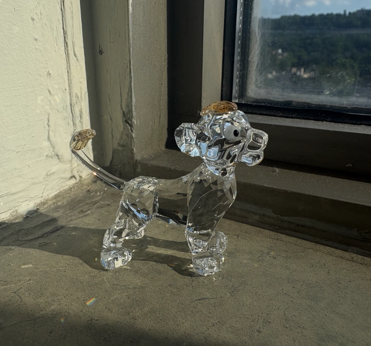 Swarovski Lion King Simba Crystal Lion Cub