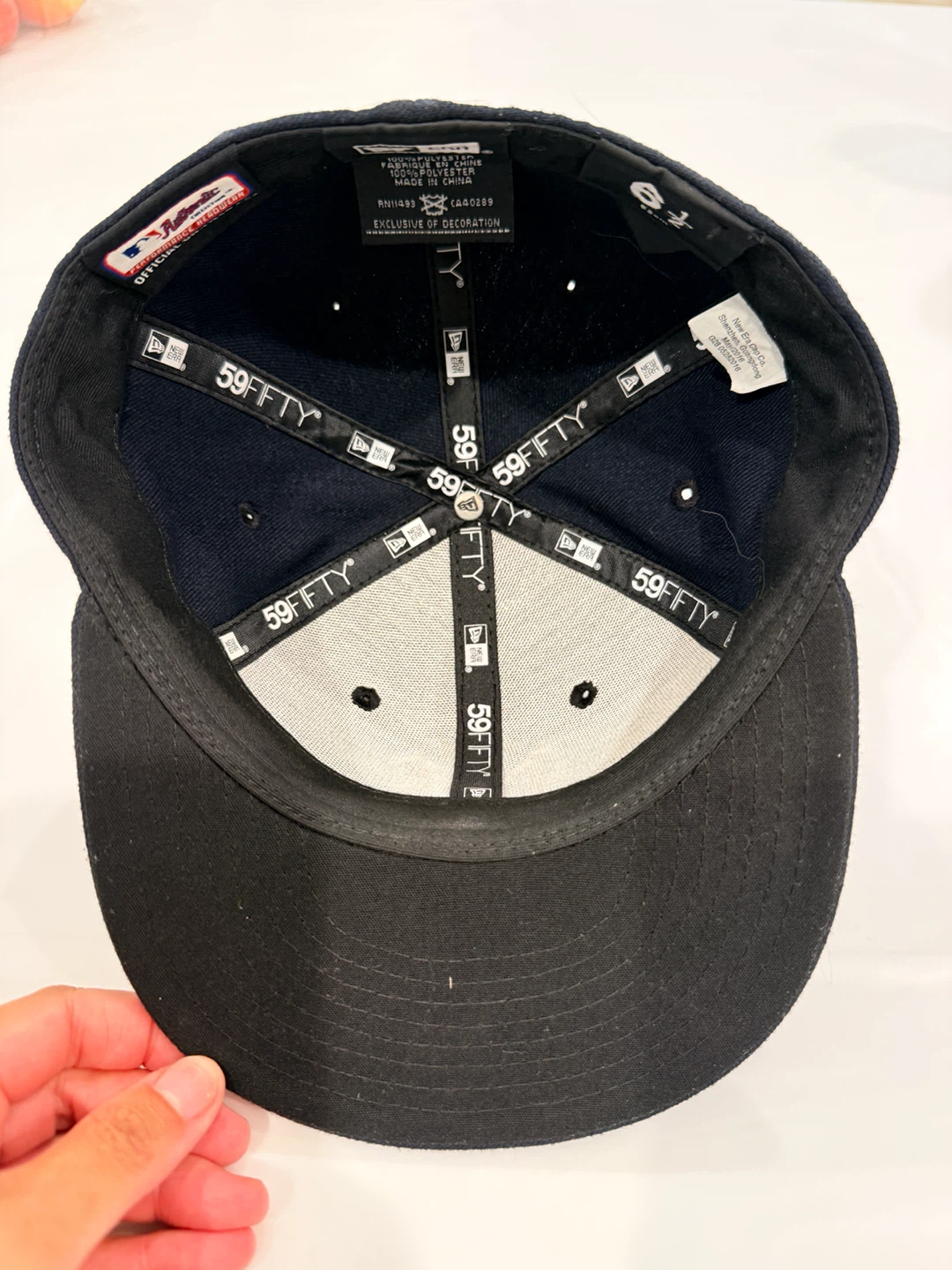 New Era New York Yankees Baseball Cap Size 6 1/2 - photo 2