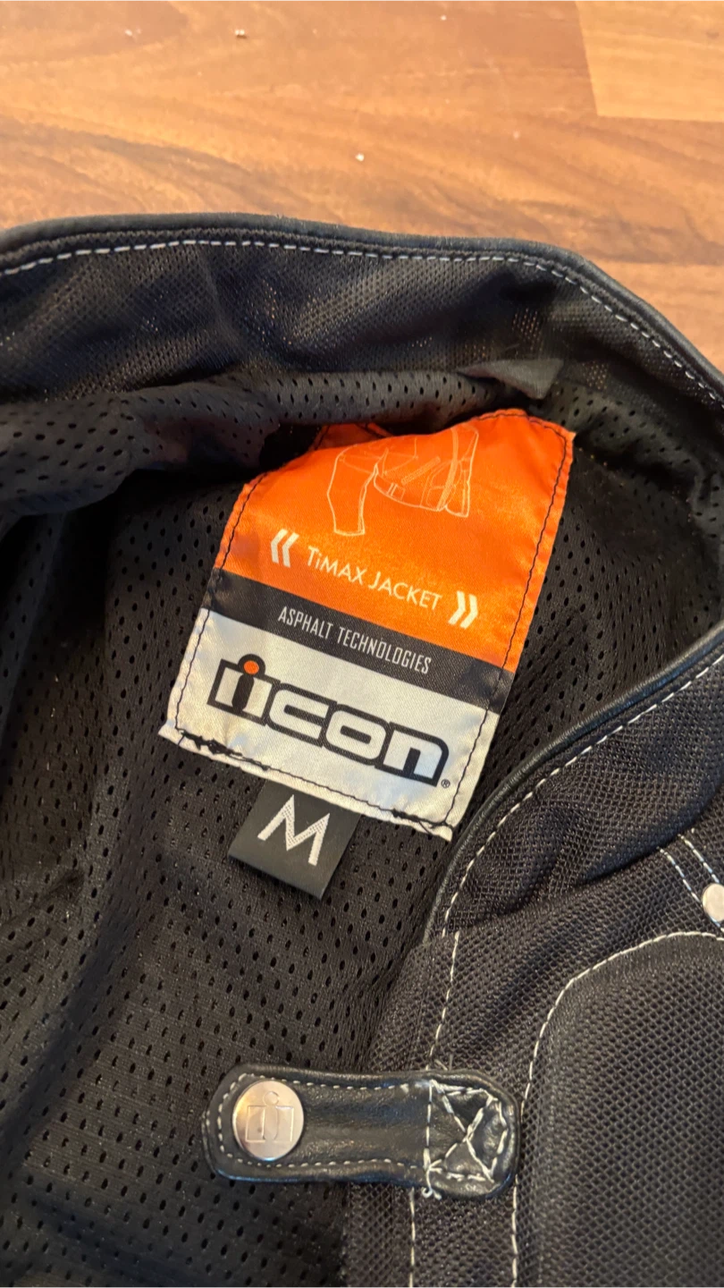 ICON TIMAX Motorcycle Jacket (men’s M) - photo 3