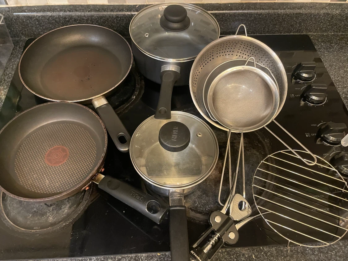 Kitchen Utensil Set and Cookware