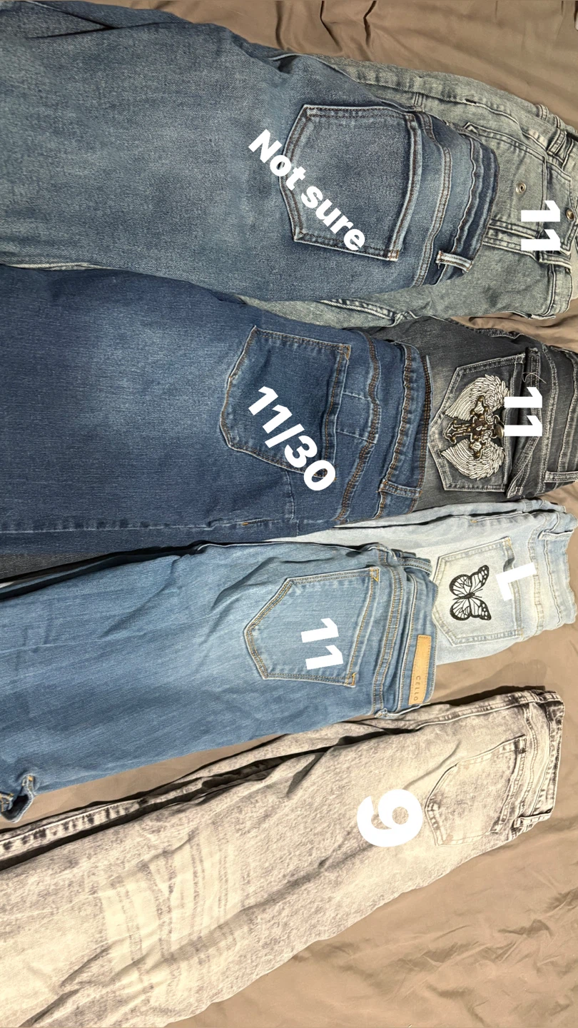 Lot of 4 Women's Jeans