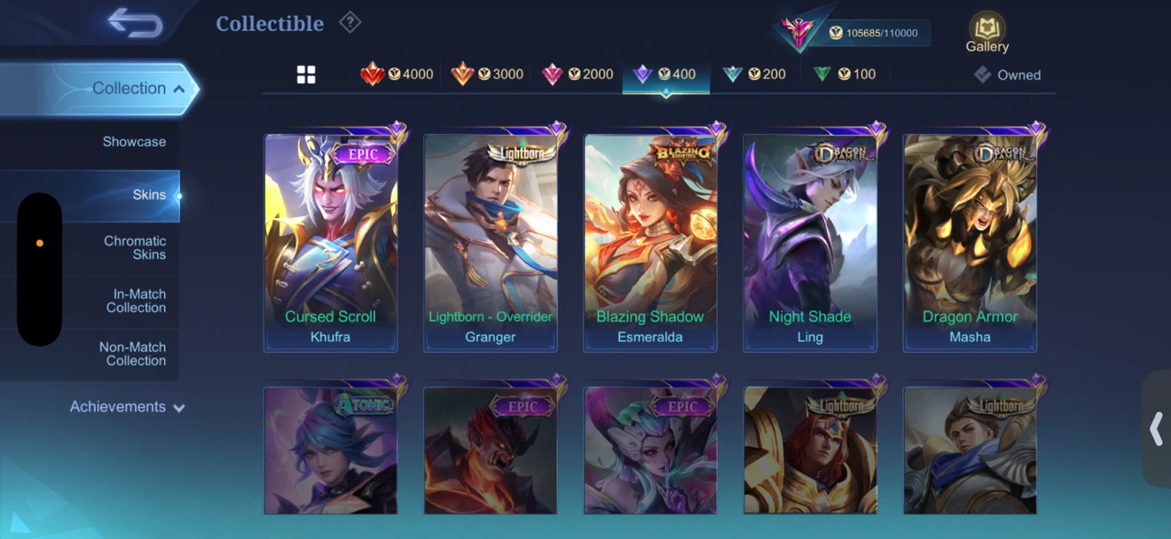 mobile legends account
