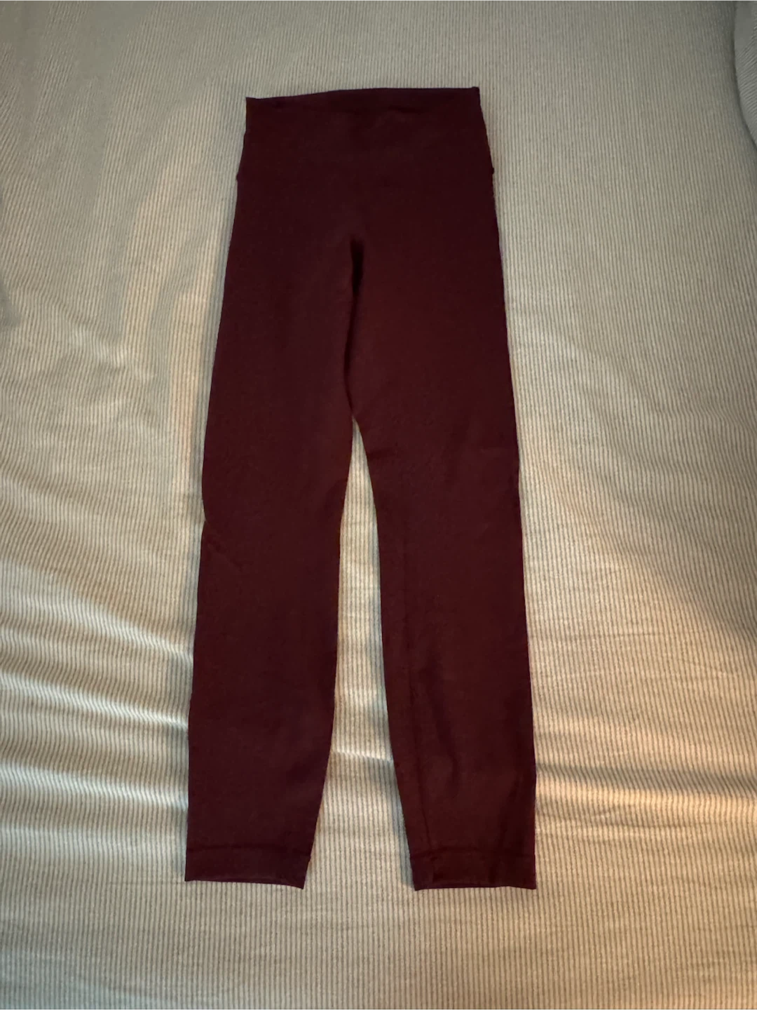 Lululemon Burgundy Leggings