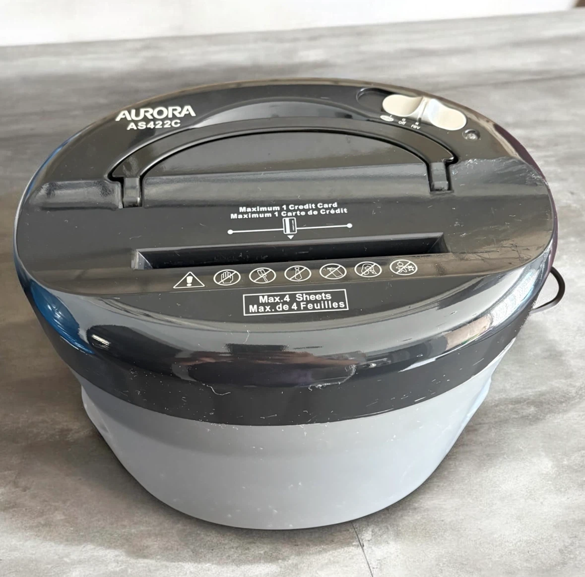 Personal Desktop Paper Shredder GUC - photo 2