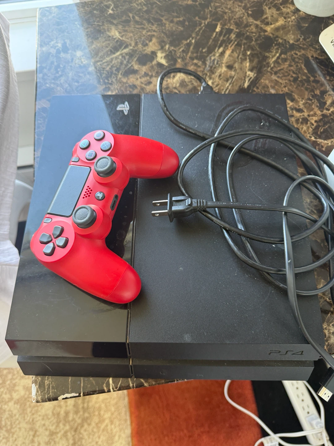 Sony PlayStation 4 (PS4) with Red Controller - photo 2
