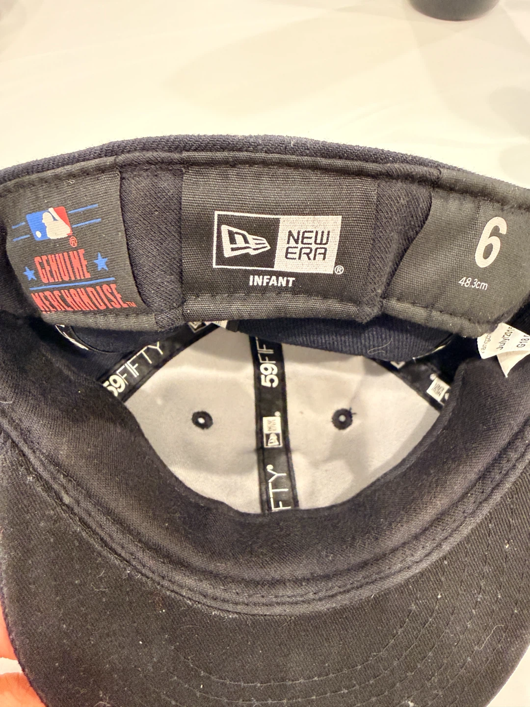 New Era Infant New York Yankees Baseball Cap Size 6 - photo 3