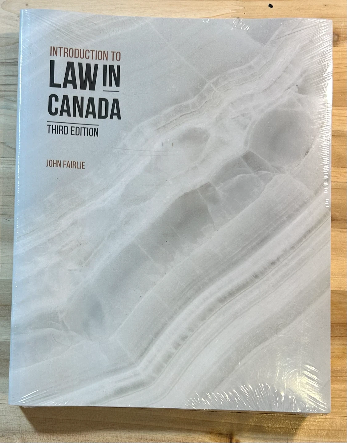 Introduction to Law in Canada - Third Edition Textbook