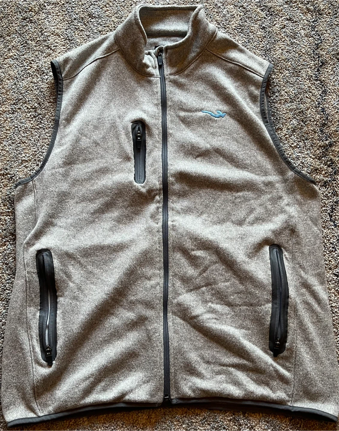 Straight Down Fleece Vest