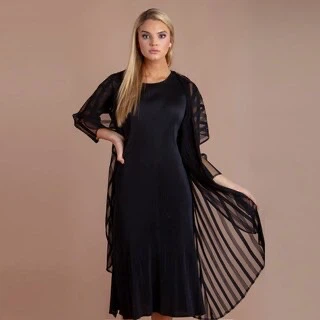 Journey Plisse Midi dress with jacket - photo 4