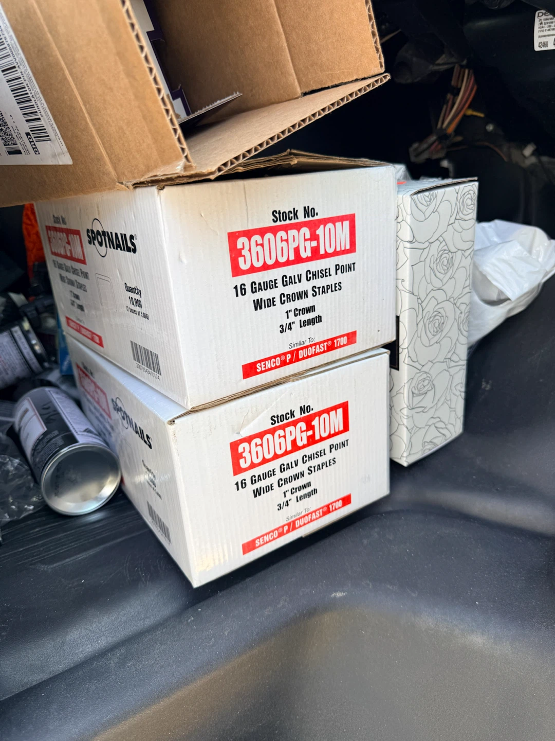 Nail Guns  + Spotnails Crown Staples (2 boxes) - photo 2