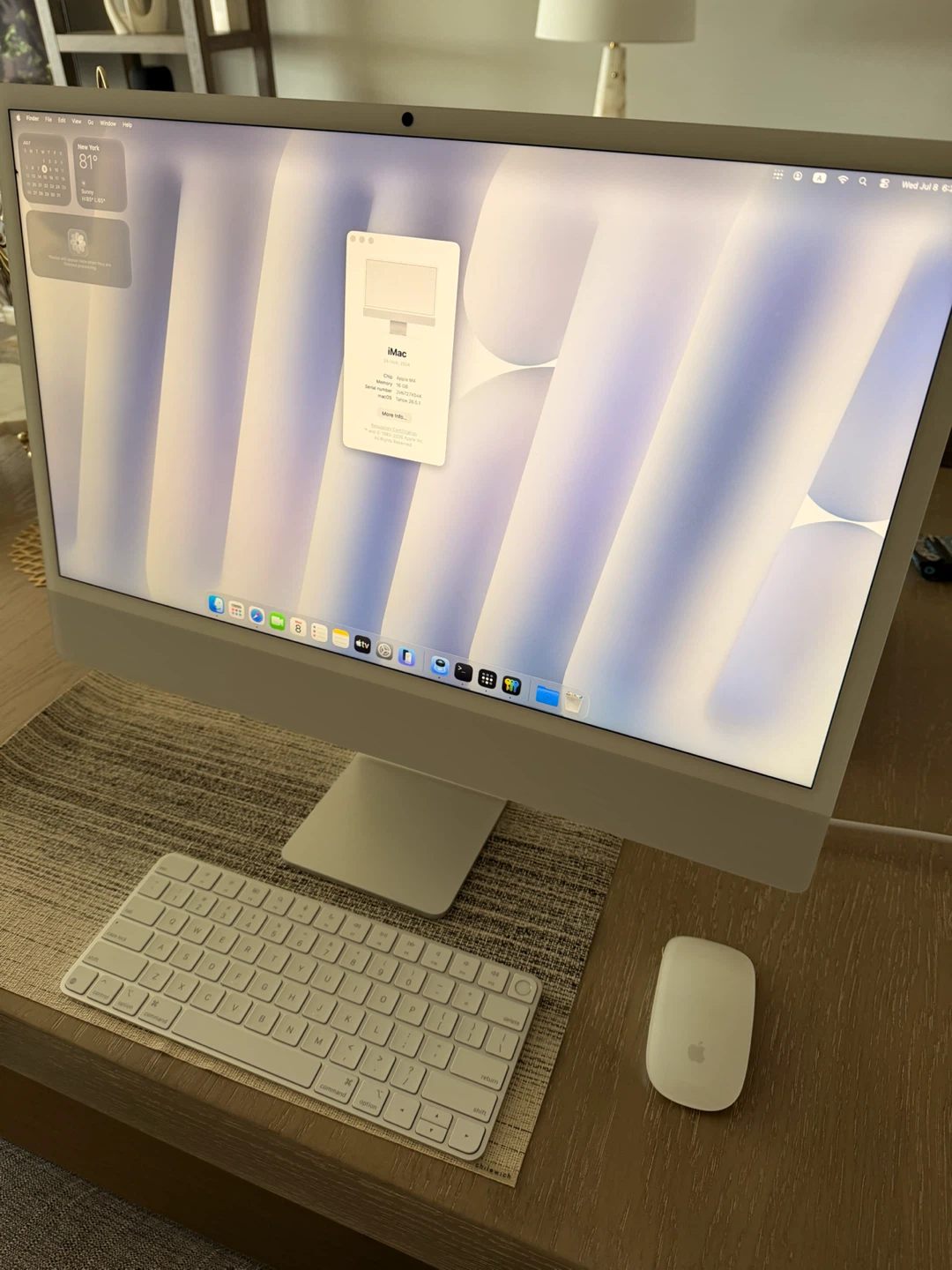 Apple iMac 24-inch, 2024, 16 GB Memory