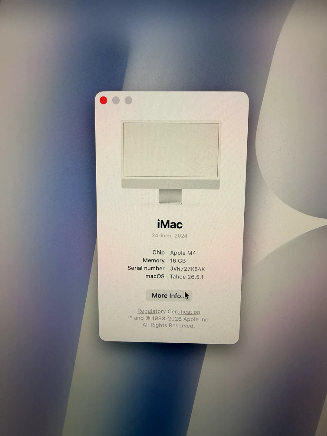 Apple iMac 24-inch, 2024, 16 GB Memory - photo 3