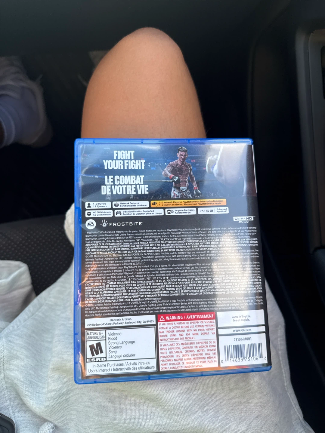 EA Sports UFC 6 PlayStation 5 Game - photo 2