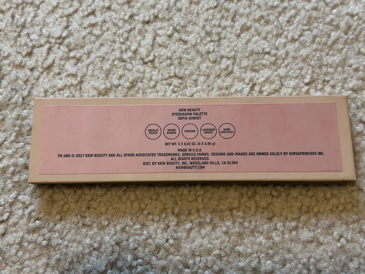 KKW Beauty Eyeshadow Palette - Sepia Sunset - photo 3