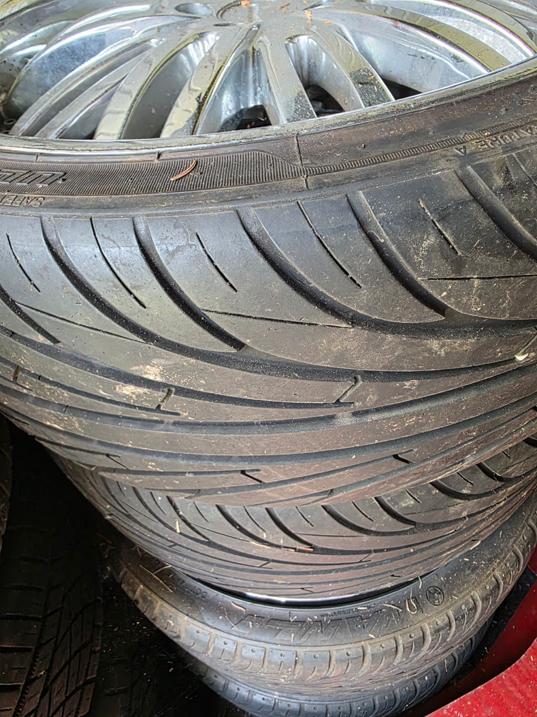Chrome Rims with Tires - photo 3
