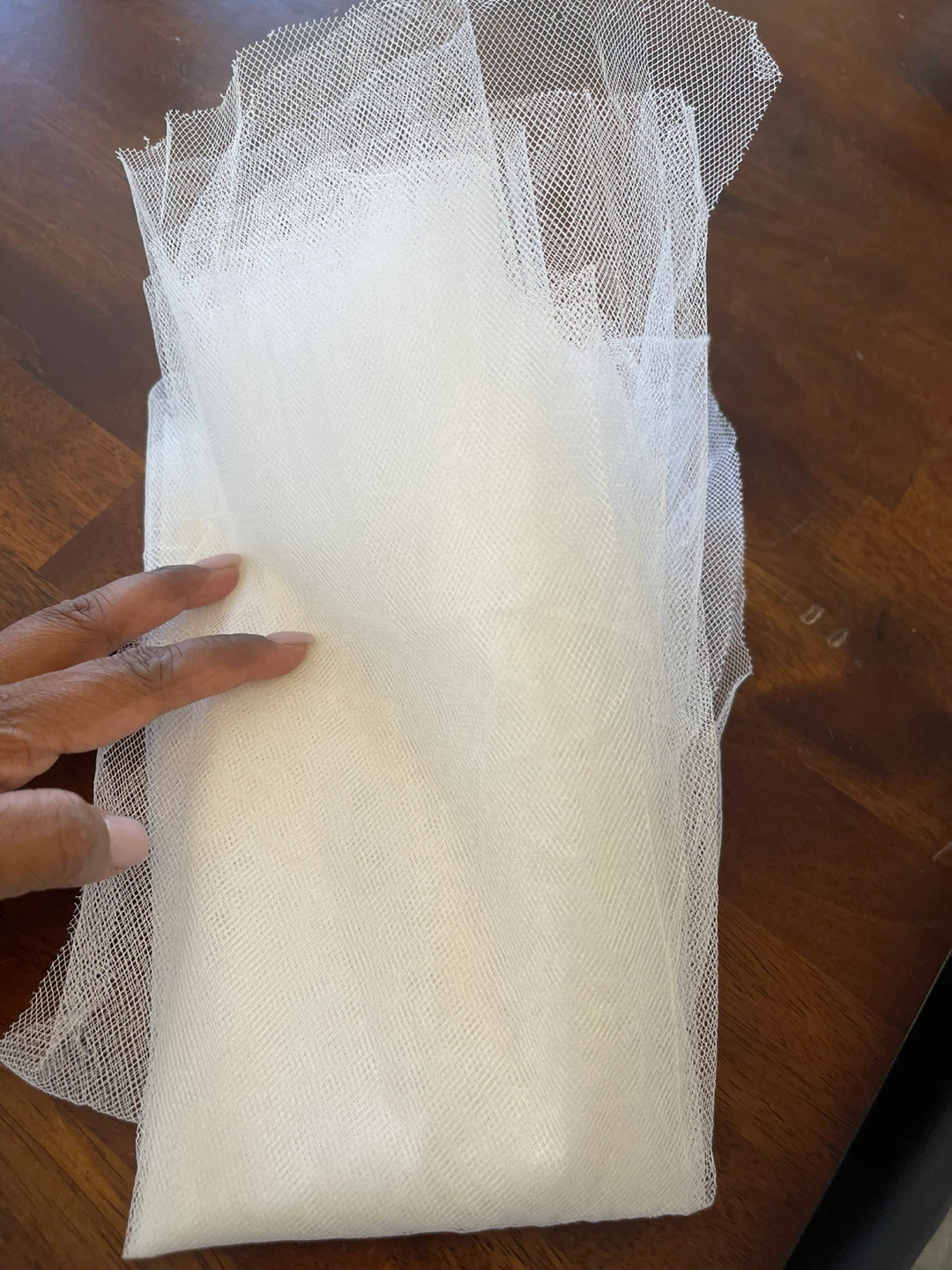 White mesh fabric free