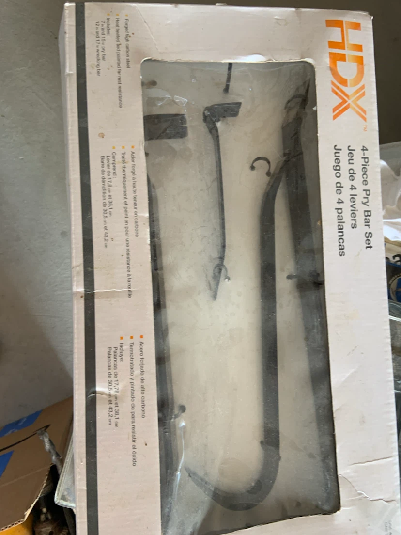 HDX 4-Piece Pry Bar Set - photo 2
