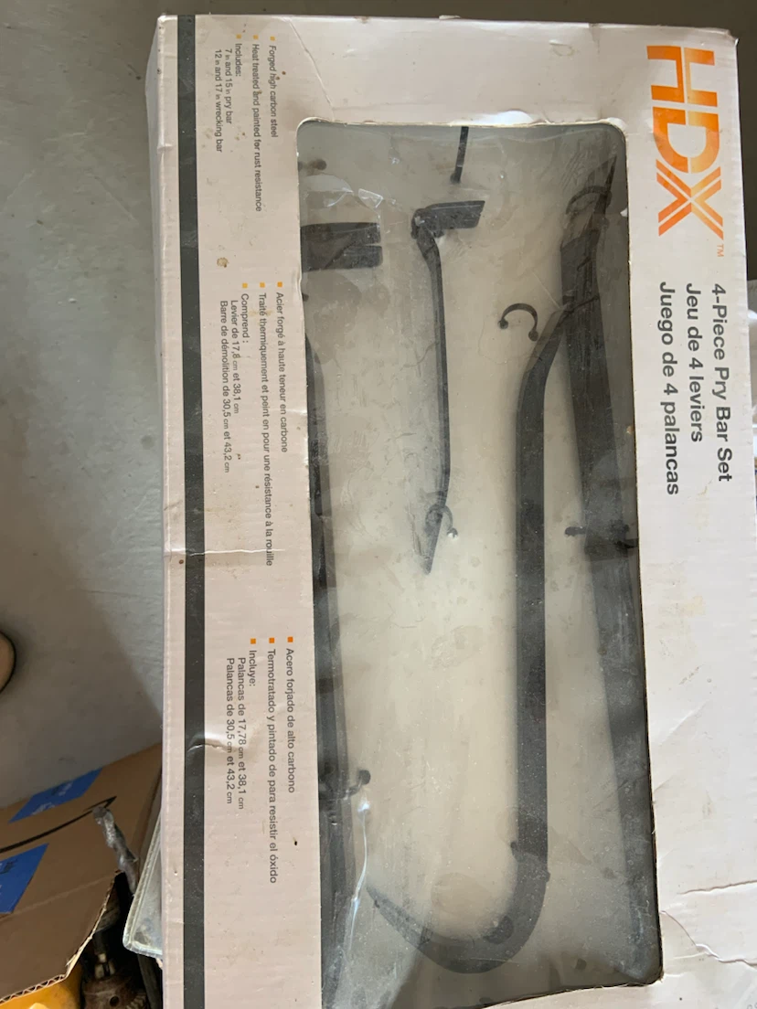 HDX 4-Piece Pry Bar Set - photo 3