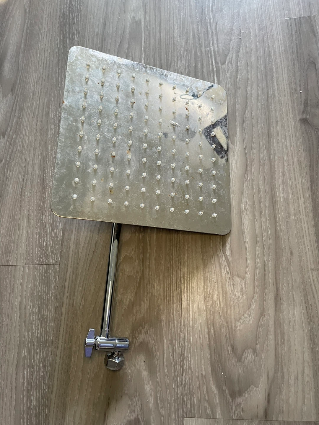 Square Rain Shower Head with Adjustable Arm