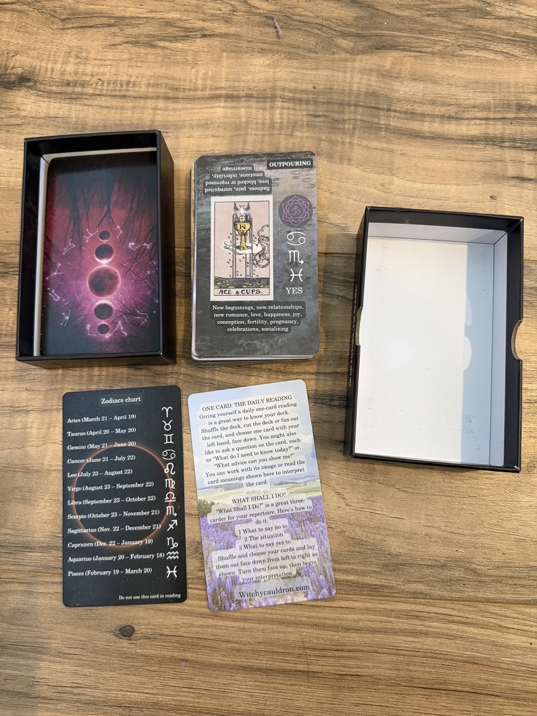 Witchy Cauldron Learning Tarot Cards Deck - photo 3