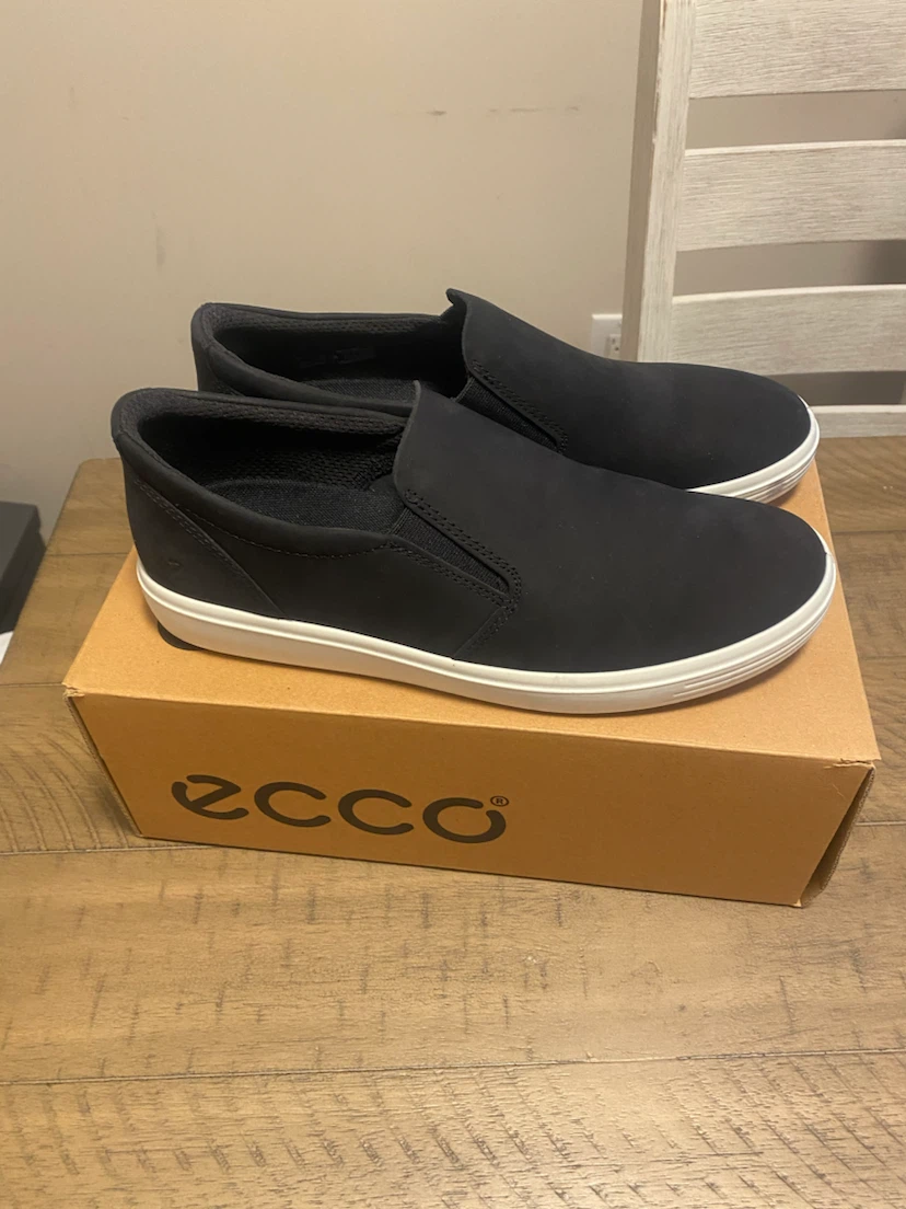 ECCO Black Slip-On Shoes size 40 and 41 - photo 2