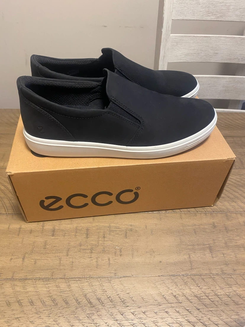 ECCO Black Slip-On Shoes size 40 and 41 - photo 3