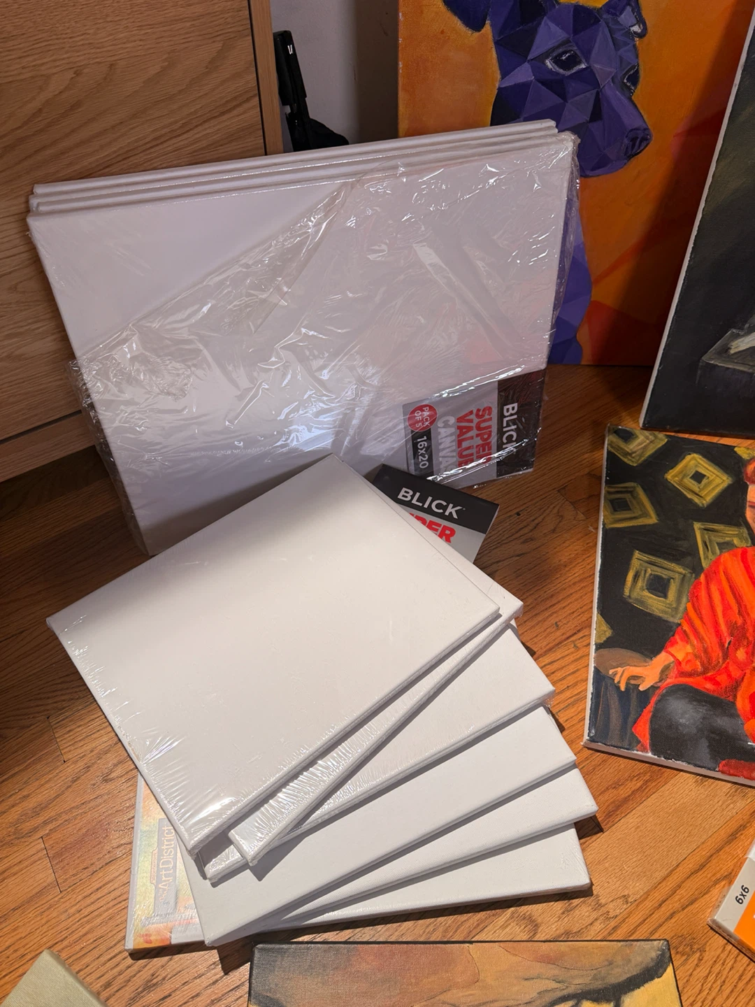 Assorted Art Canvases and Paintings - photo 2