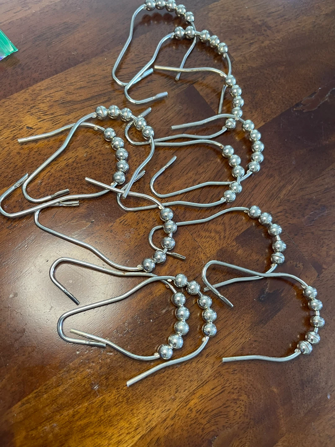 Shower curtain rings silver - photo 2