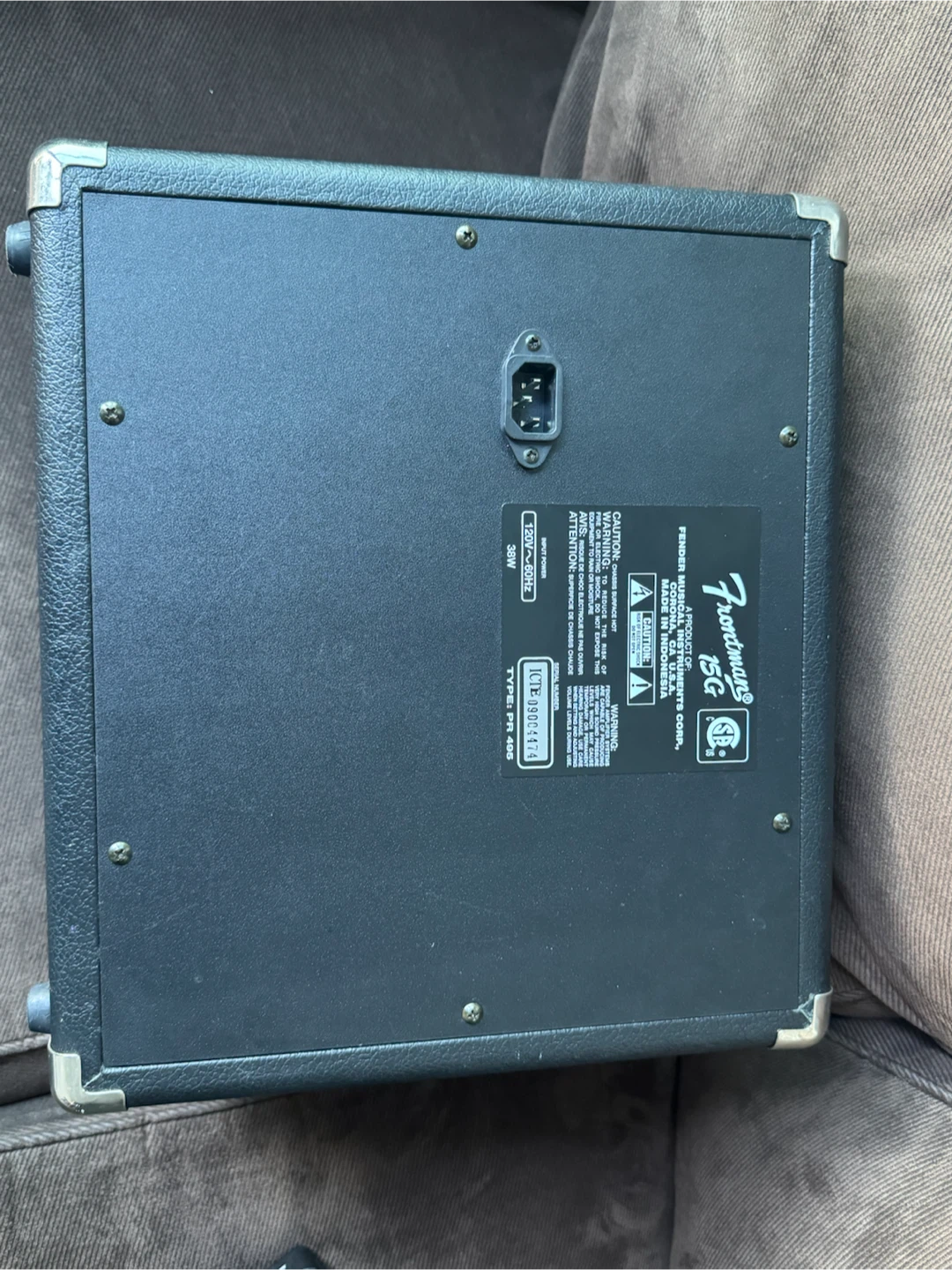 Fender Frontman 15G Guitar Amplifier and Donner mini amplifier - photo 4