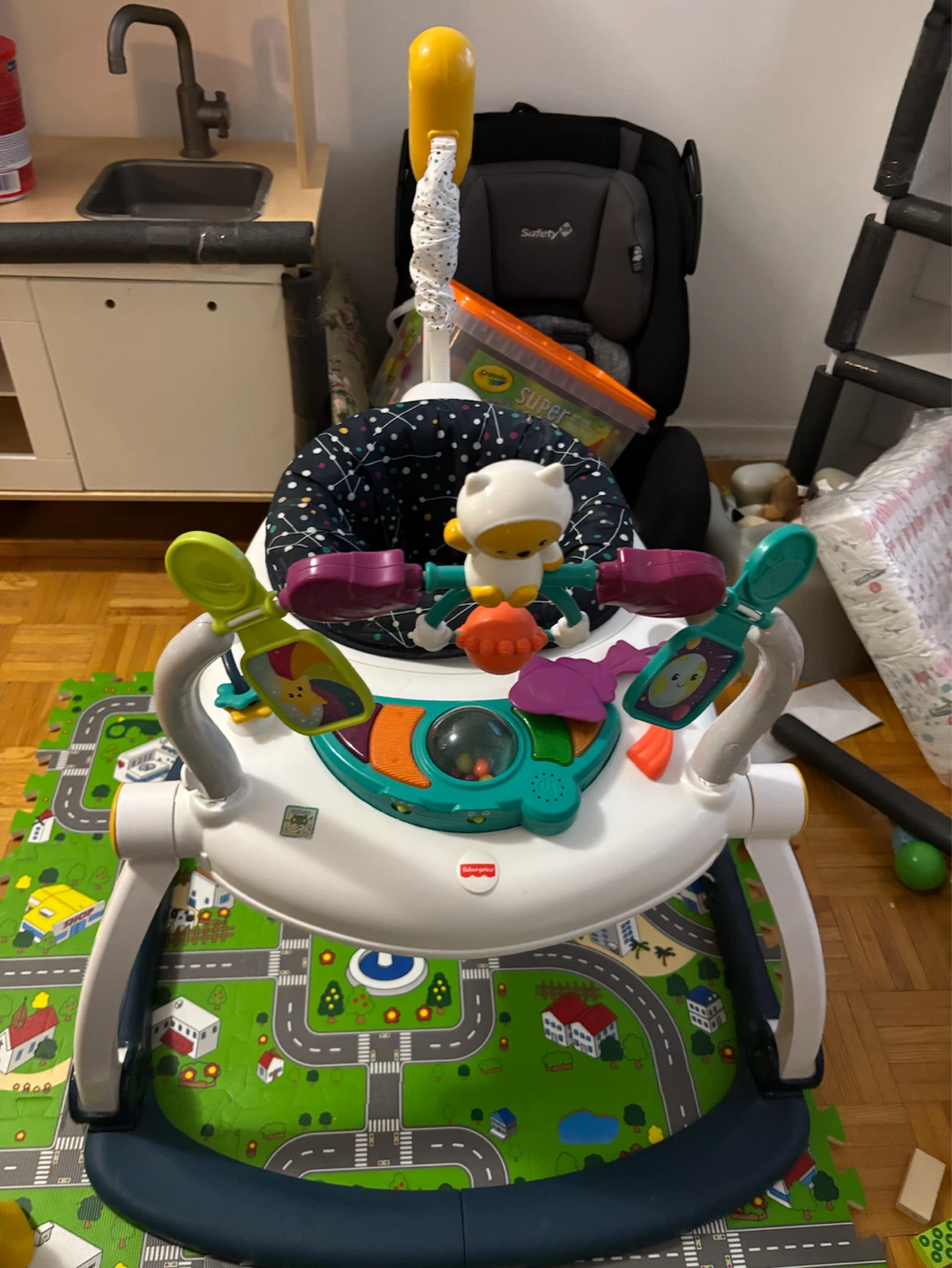 Fisher-Price Astro Kitty SpaceSaver Jumperoo - photo 3