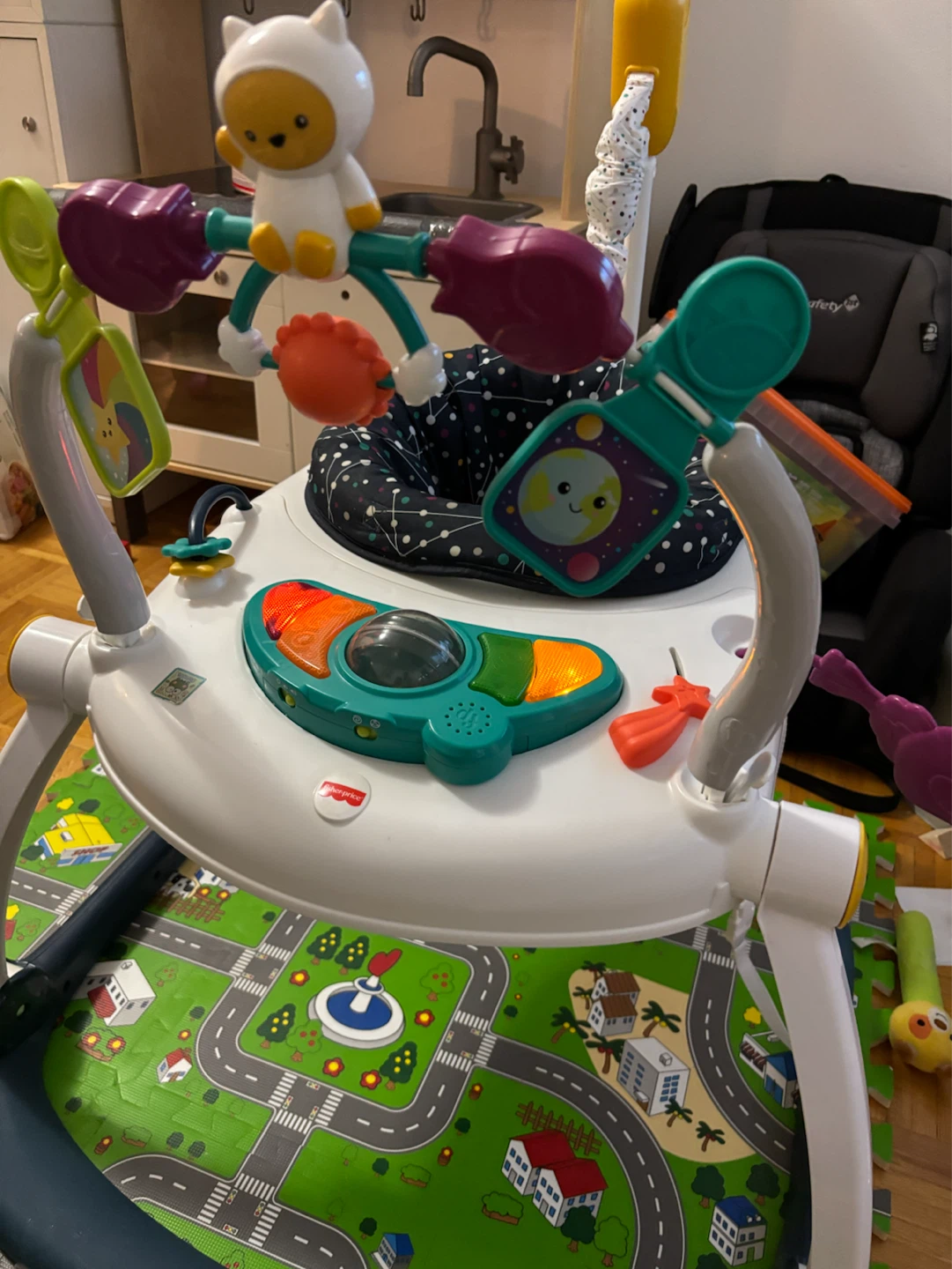 Fisher-Price Astro Kitty SpaceSaver Jumperoo - photo 4