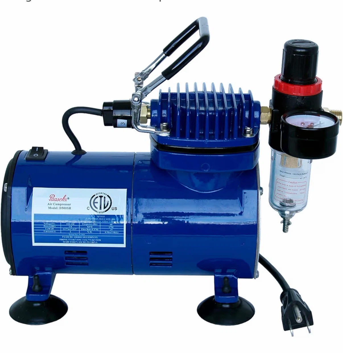 Paasche Air Compressor Model D500SR