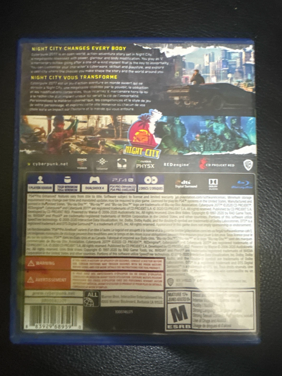 Cyberpunk 2077 Video Game for PS4 - photo 3