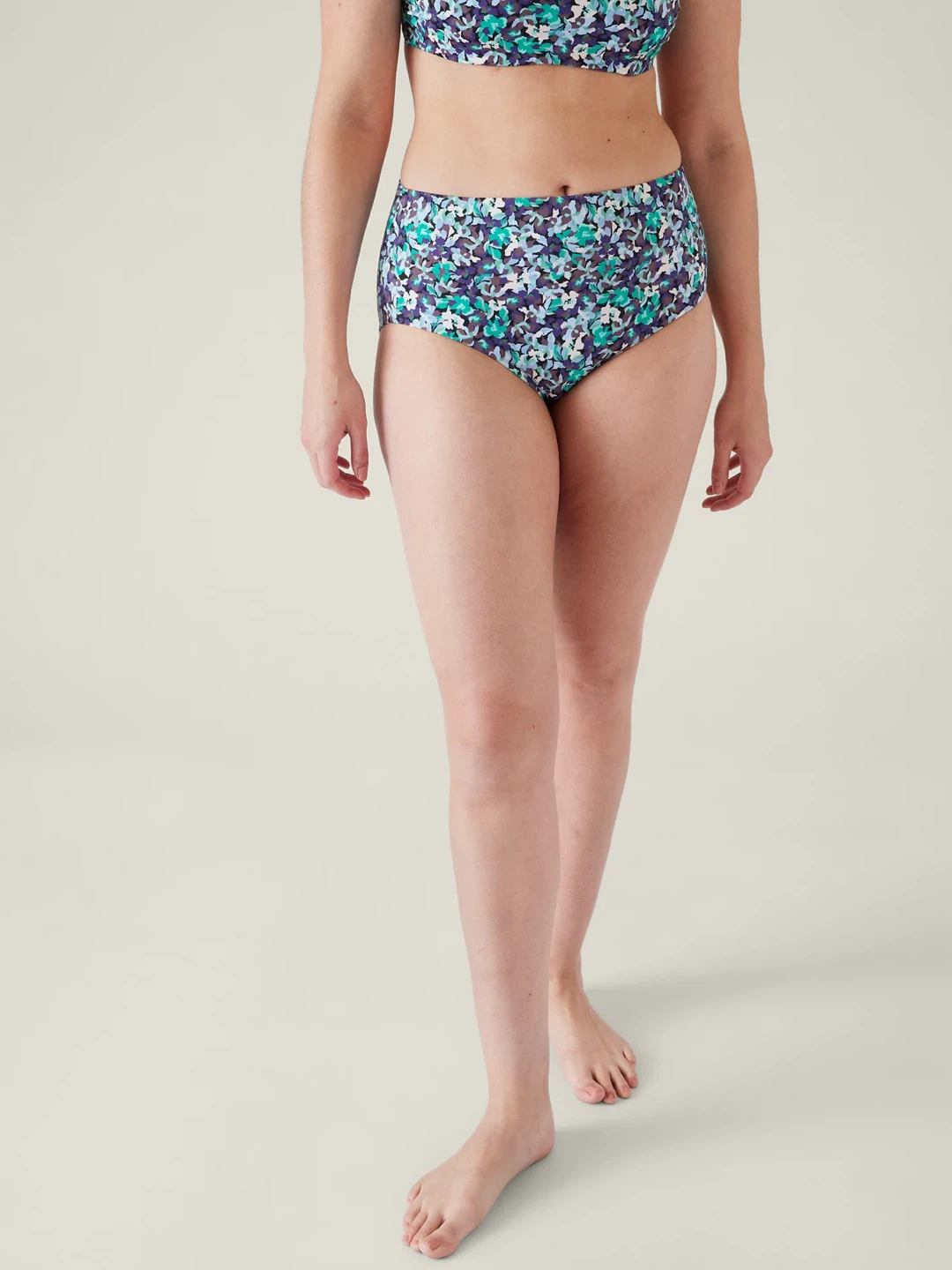 Athleta Maldives Halter Tankini Swimsuit 36 B/C & Bikini Bottom - photo 3