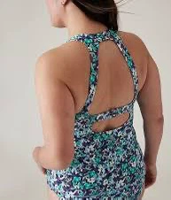 Athleta Maldives Halter Tankini Swimsuit 36 B/C & Bikini Bottom - photo 4