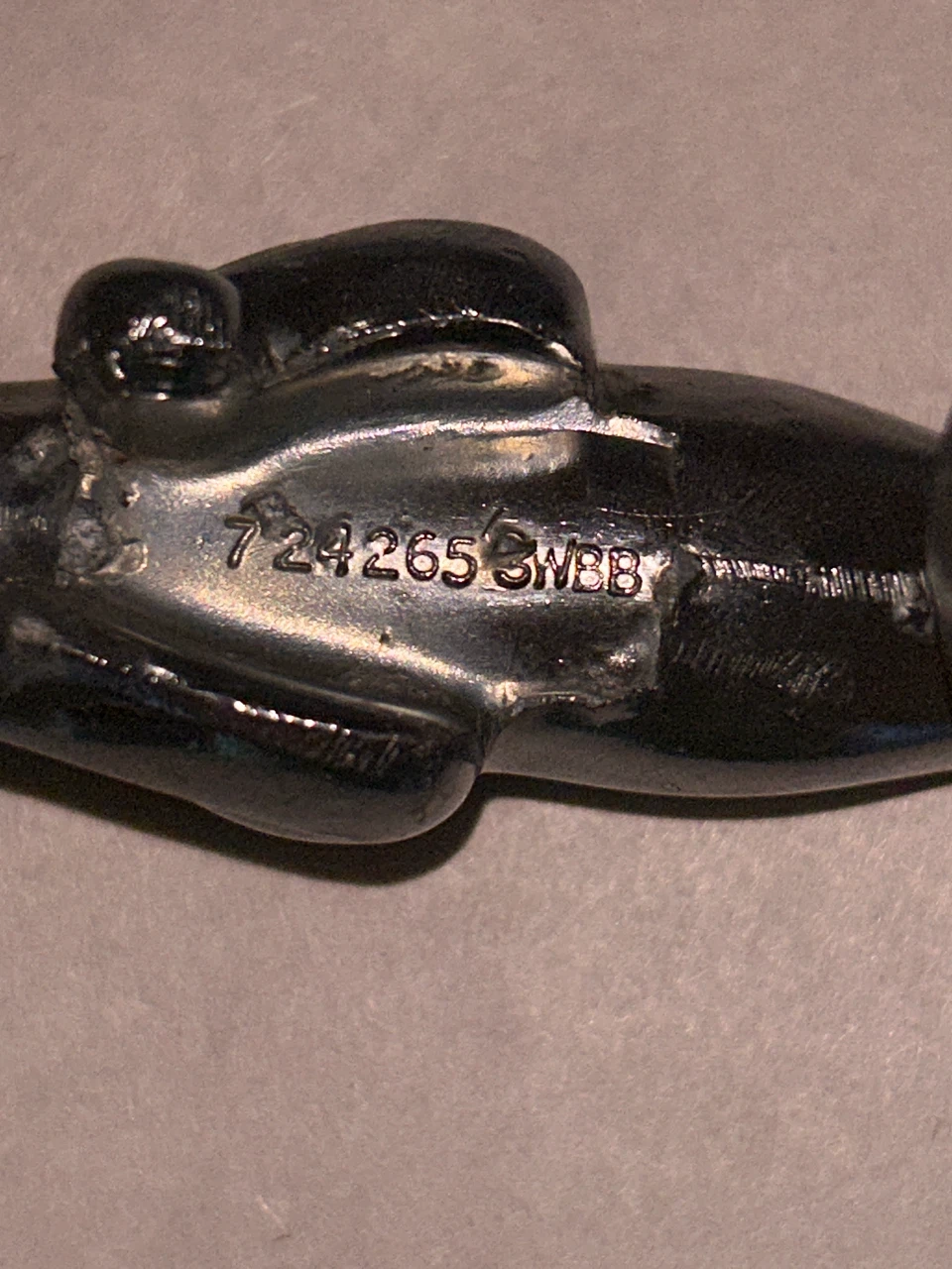 Vintage Leaper Hood Ornament Mascot Wilmot Breeden 7/24265/3 WBB - photo 3