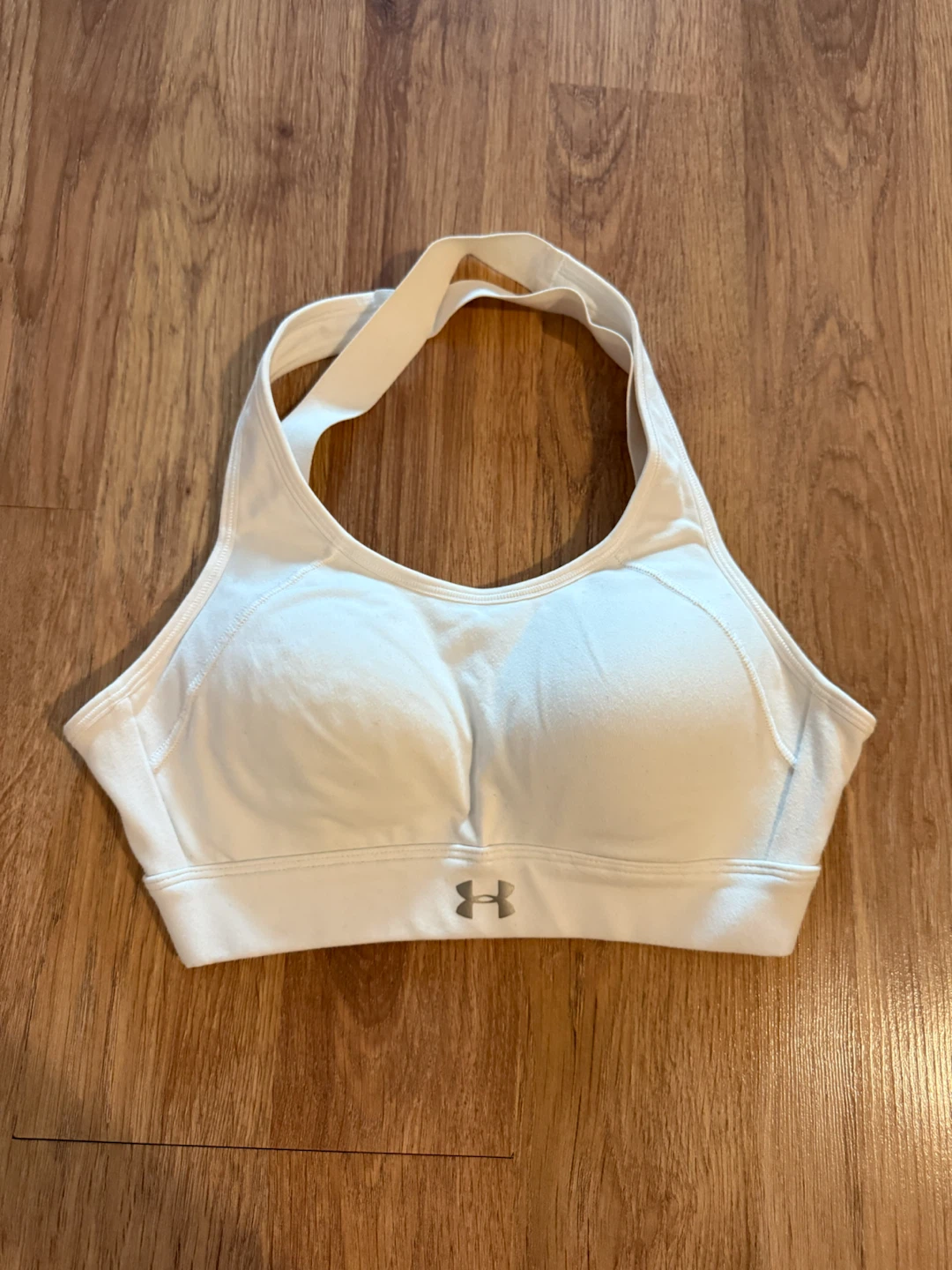 Under Armour White Sports Bra