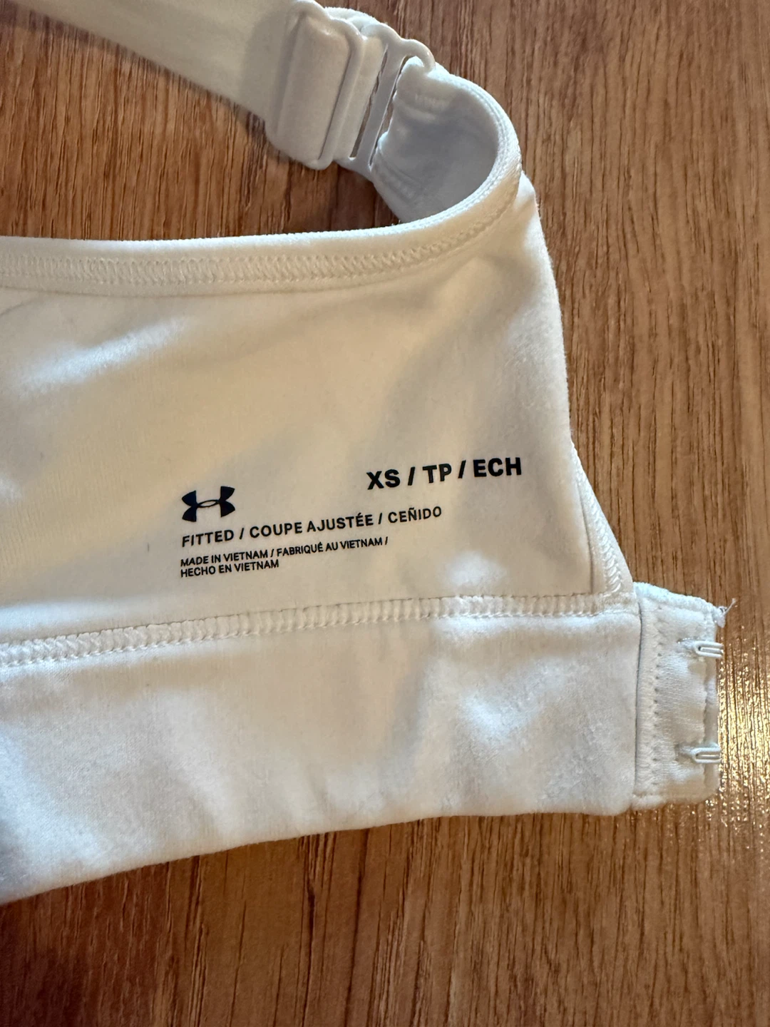 Under Armour White Sports Bra - photo 3