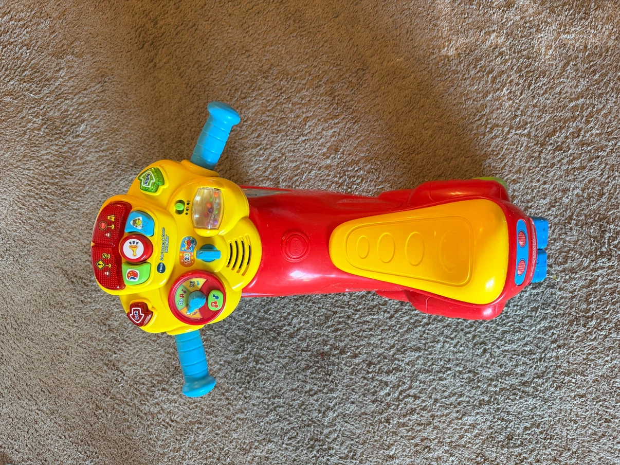 VTech Ride-On Motorcycle Toy - photo 3