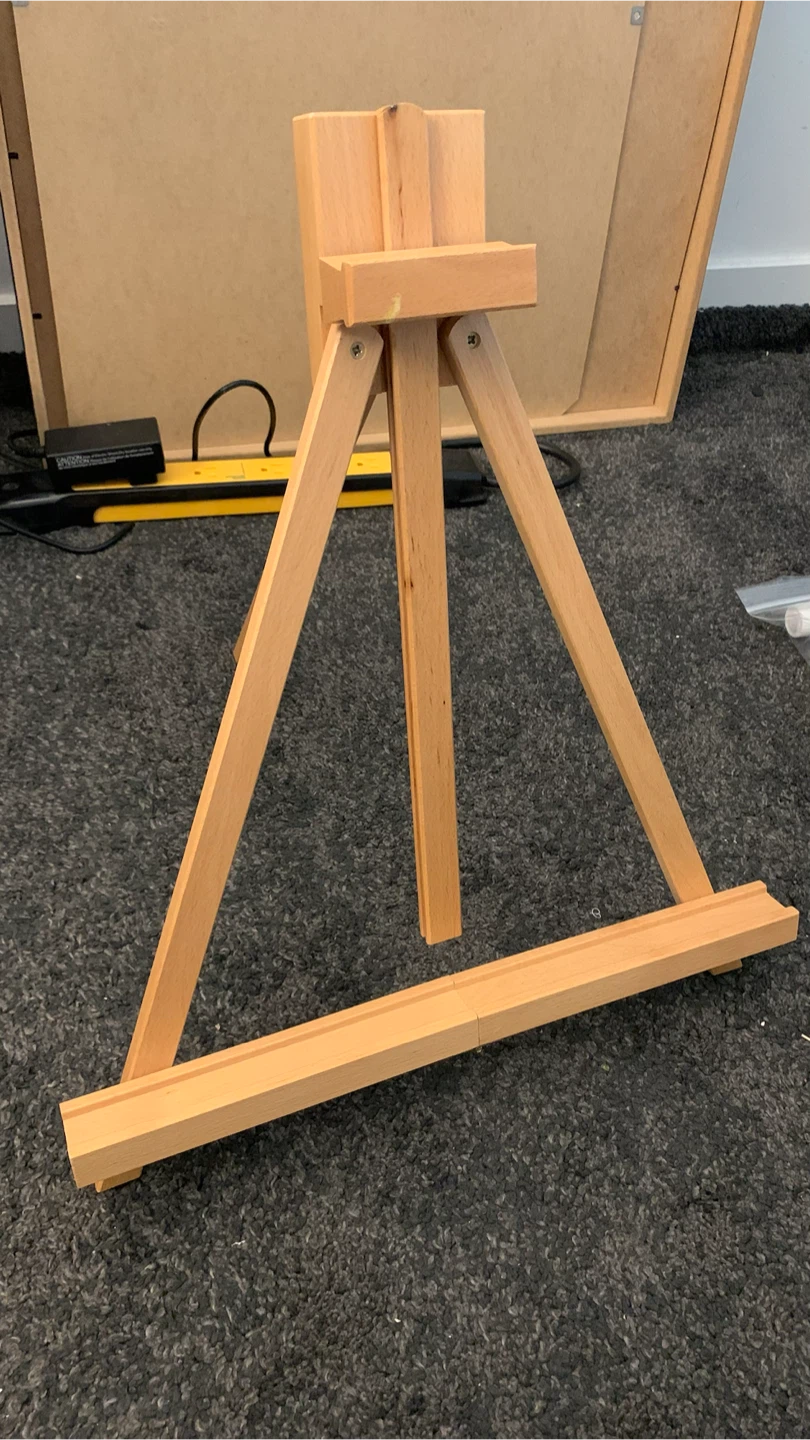 Wooden Tabletop Easel