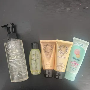 Japan Hair Care Bundle - Shampoo, MEGURI 3pc Set, Merit