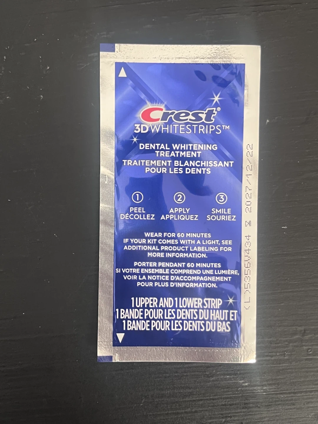 Crest 3D Whitestrips - 10 Pouches, Unused