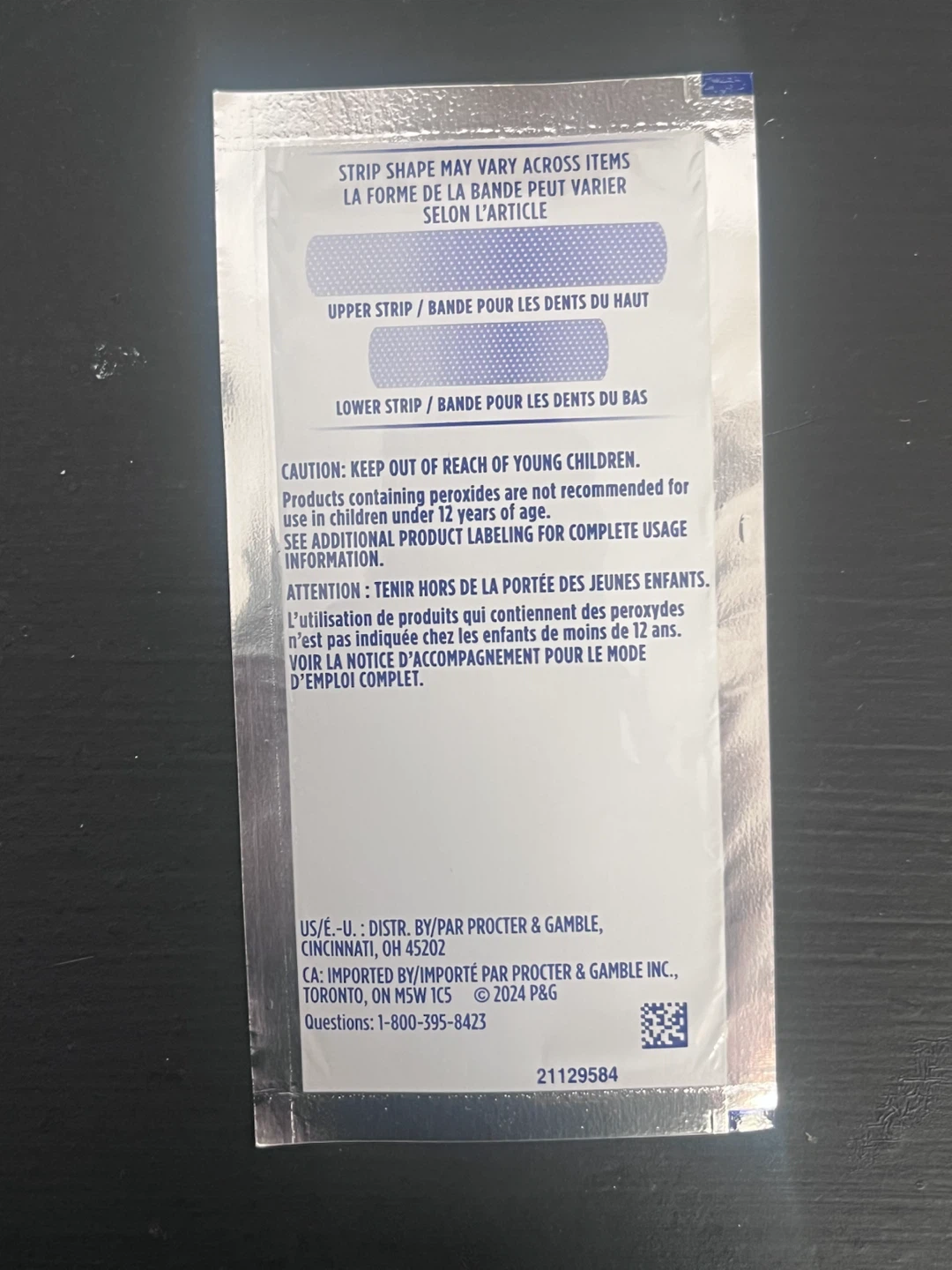 Crest 3D Whitestrips - 10 Pouches, Unused - photo 2