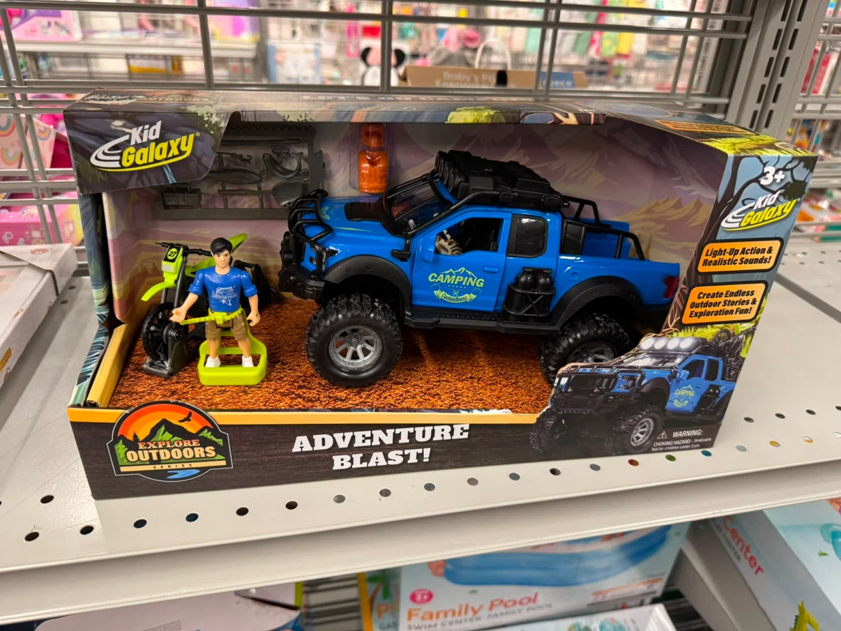 Kid Galaxy Adventure Blast! Toy Truck Set
