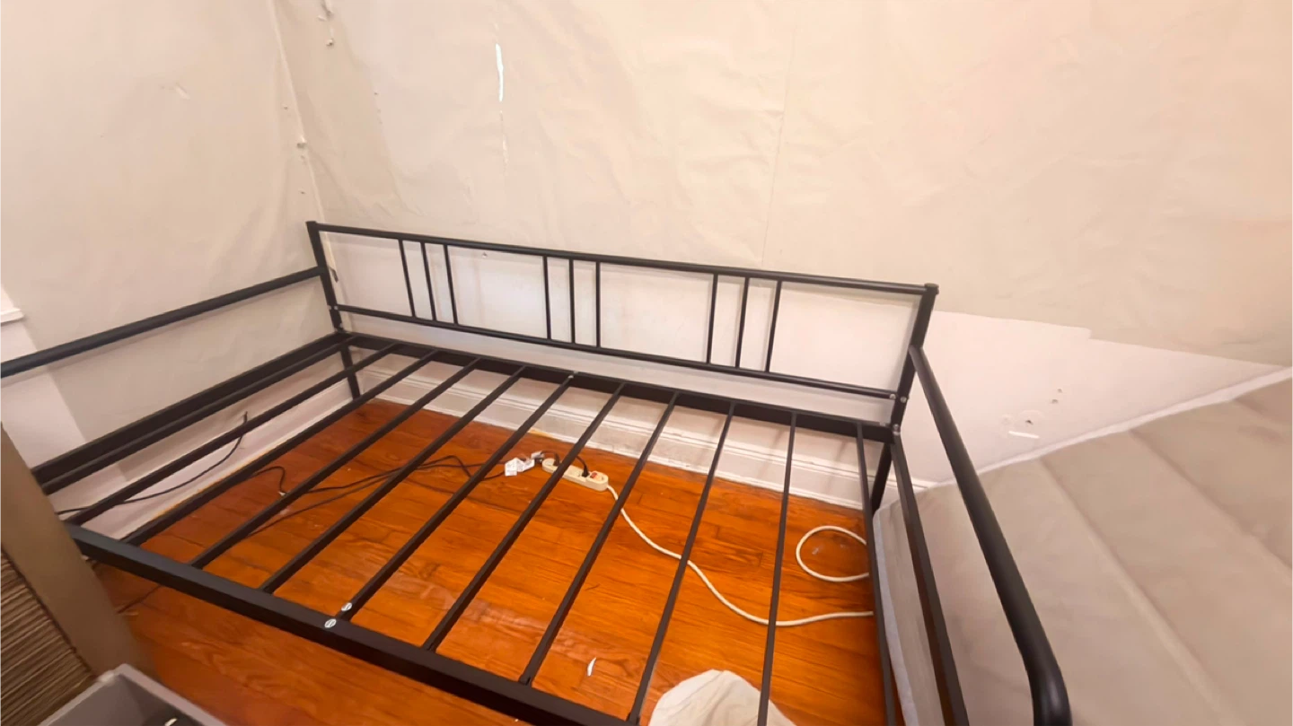 Black Metal Daybed Frame