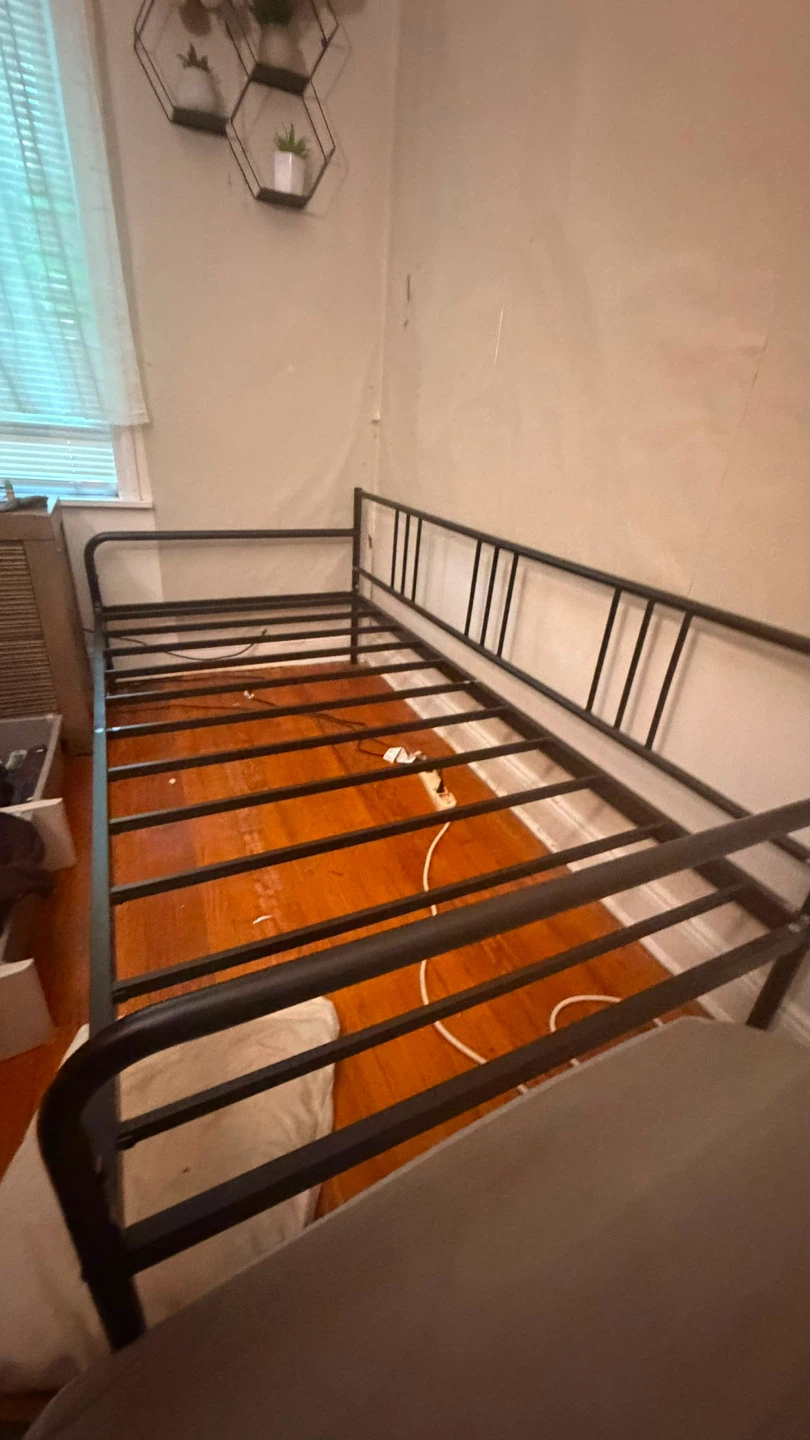 Black Metal Daybed Frame - photo 5