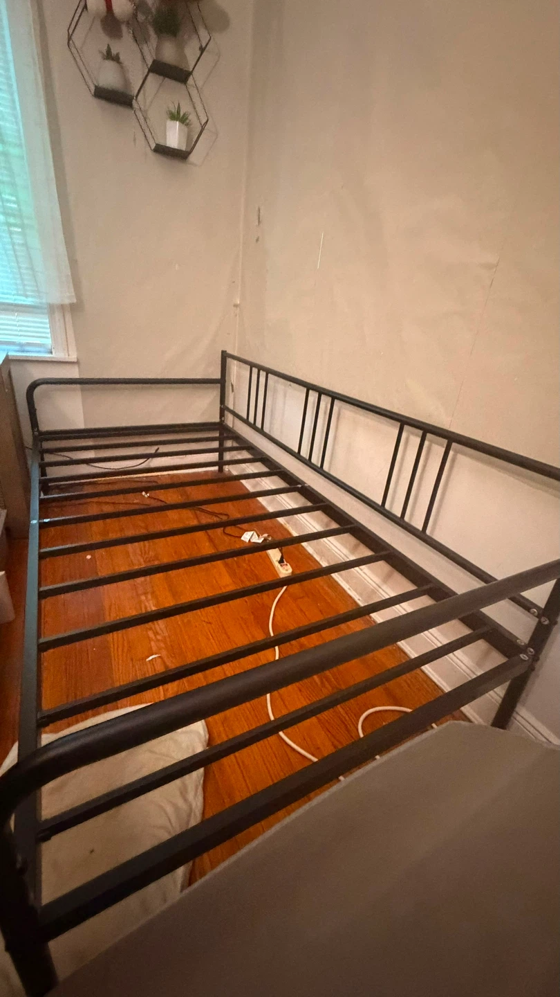 Black Metal Daybed Frame - photo 3